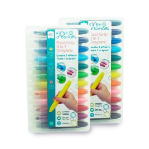 EC Easi-Grip 3IN1 Crayon 12pcs FCEG31C12